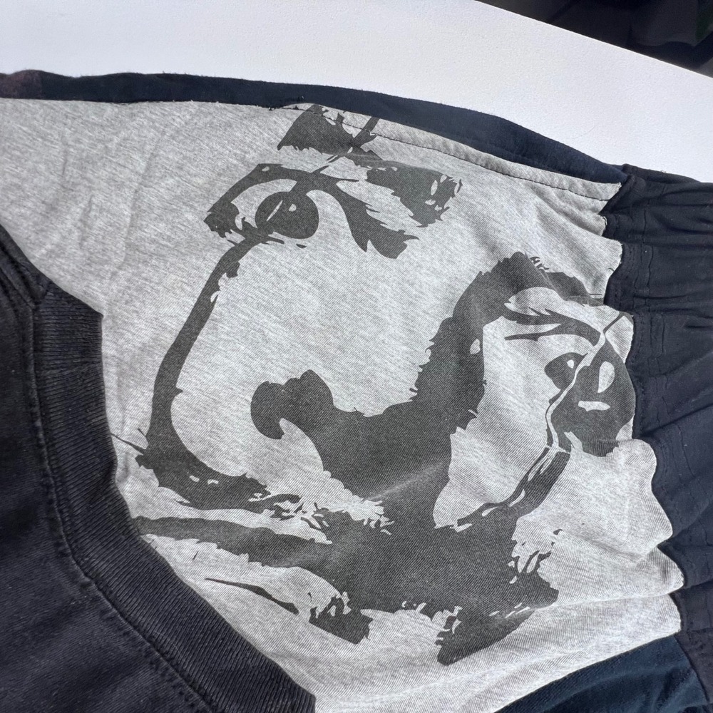 Handmade Shorts Mens M Black Grey Ska Streetwear Warren Lotas - Picture 4 of 11